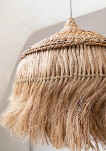 L'Abat-jour Abaca Hoola - Naturel - L