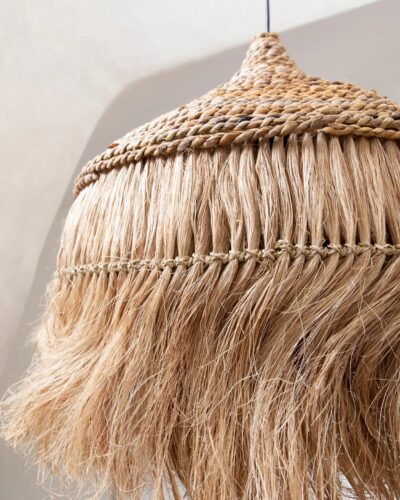 L'Abat-jour Abaca Hoola - Naturel - L