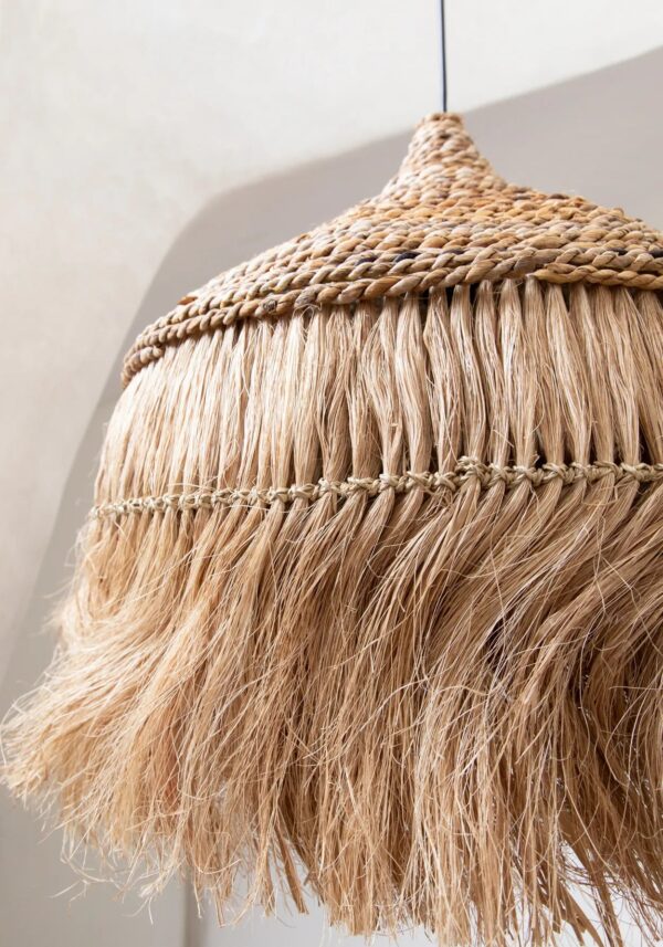L'Abat-jour Abaca Hoola - Naturel - L