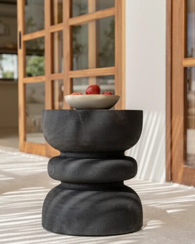 Le Tabouret Cincin - Noir