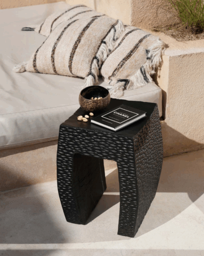 Le Tabouret Montano – Noir
