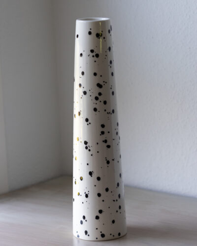 Vase Chimney | Black Dots - Taille L