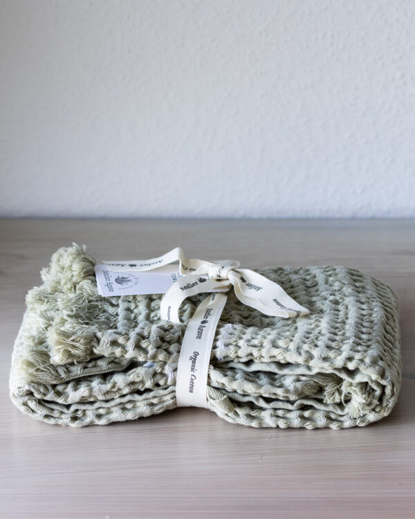 Serviette en coton gaufré – Image 2