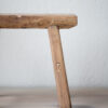 Tabouret en bois vintage – Image 4