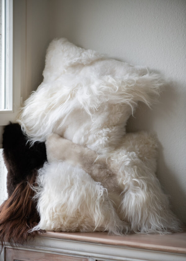 Coussin en laine de Mouton | Mélange de laine – Image 4