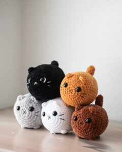 Peluche en crochet | Chaton
