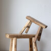 Tabouret en bois vintage – Image 2
