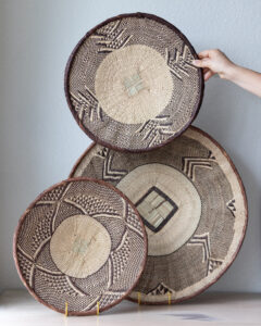 Panier Mural | Tonga - lot de 3
