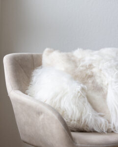 Coussin en laine de Mouton | Mélange de laine