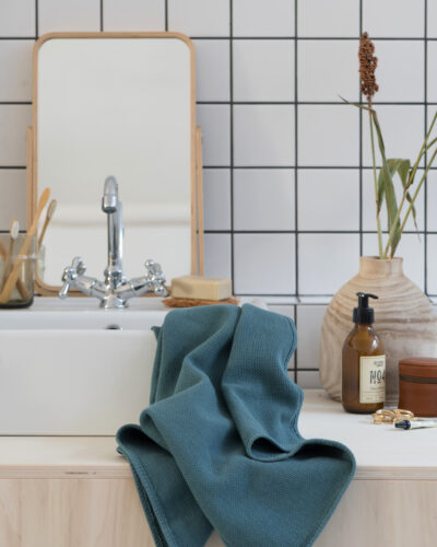 Serviette de bain | 50 x 100 - Bleu