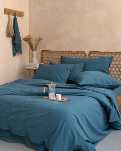 Housse de couette | 200 x 210 - Bleu